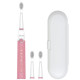 Звукова зубна щітка Seago SG-507 Pink 3 насадки + футляр