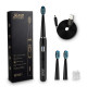 Звукова зубна щітка Seago SG-551 Mini Black 3 насадки