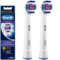 Змінні насадки для електричної зубної щітки Oral-B 3D White 2 шт