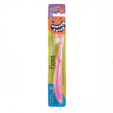 Зубна щітка Brush-Baby FlossBrush від 6 років рожева