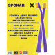 Зубна щітка Spokar X 3500 Supersoft Фіолетово-жовта