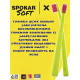 Зубна щітка Spokar X 2500 Soft Салатово-рожева