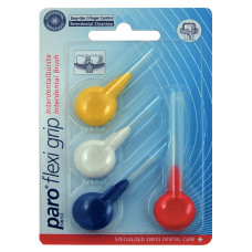 Набір міжзубних йоржиків paro® Flexi-Grip 4шт різних розмірів