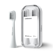 Змінні насадки для звукової зубної щітки Lebooo Color Sensitive White 2 шт білі