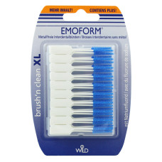 Безметалові міжзубні щітки Emoform brush'n clean XL 50 шт