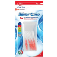 Міжзубні йоржики Silver Care ультра-тонкі 0.7 мм 6 шт