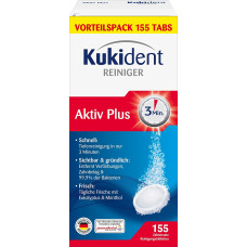Таблетки для очищення зубних протезів Kukident 155 шт