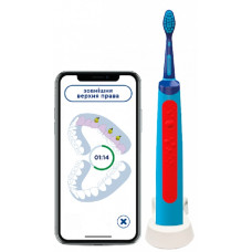 Дитяча звукова зубна щітка Playbrush Smart Sonic Blue Блакитна 1 насадка