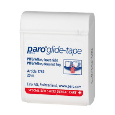 Зубна стрічка (флос) тефлонова paro® Glide-Tape 20 м