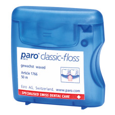 Зубна нитка (флос) paro® Classic-Floss вощена 50 м