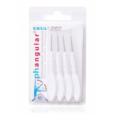 Міжзубні йоржики Ekulf ph angular 0,7 мм білі 4 шт