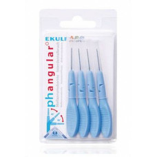 Міжзубні йоржики Ekulf ph angular 0,8 мм сині 4 шт