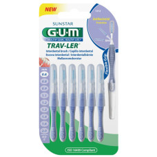 Міжзубні йоржики GUM TravLer 0.6 мм 6 шт