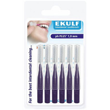 Міжзубні йоржи Ekulf ph plus 1,0 мм фіолетові 6 шт