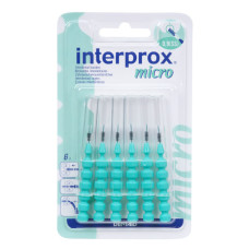 Міжзубні йоржи Interprox Micro 0.9 мм, 6 шт
