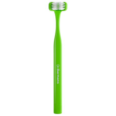 Зубна щітка Dr. Barman's Superbrush Regular тристороння м'яка зелена