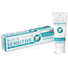 Зубна паста Rocs Sensitive Repair & Whitening 75 мл