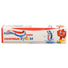 Дитяча зубна паста Aquafresh Мої молочні зуби від 3 до 5 років 50 мл