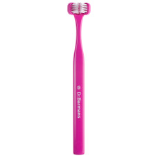 Зубна щітка Dr. Barman's Superbrush Compact тристороння м'яка рожева