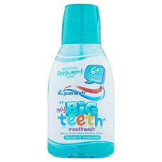 Дитячий ополіскувач для ротової порожнини Aquafresh Мої великі зубки від 6 років 300 мл