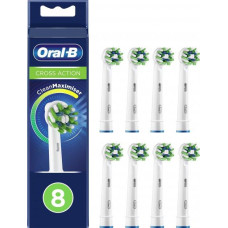 Змінна насадка Oral-B Cross Action White 8 шт