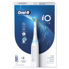 Електрична зубна щітка Oral-B iO Series 4 біла
