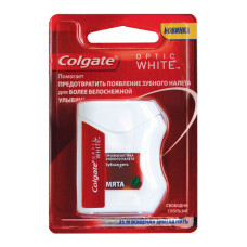 Зубна нитка (флос) Colgate Optic White 25 м