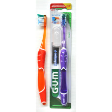 Зубна щітка GUM Technique+ Compact середня жорсткість