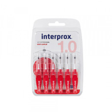 Міжзубні йоржи Interprox 4G Mini Conical 1.0 мм 6 шт