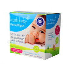 Серветки стоматологічні Brush-Baby Dental Wipes, 28 шт