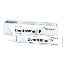 Паста з хлоргексидином Dentosmin P 1% Miradent 15 г