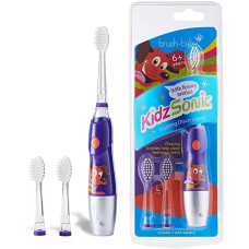 Звукова зубна щітка Brush-Baby KidzSonic від 6 років фіолетова