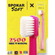 Зубна щітка Spokar X 2500 Soft Рожево-біла