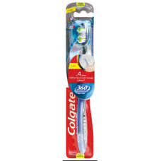 Зубна щітка Colgate 360 ??Міжзубне чищення середня жорсткість