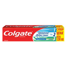 Зубна паста Colgate Потрійна дія 150 мл