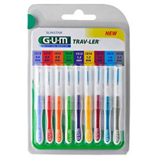 Міжзубні йоржики GUM TravLer Mix 9 штук