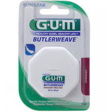 Зубна нитка GUM ButlerWeave Невощена 55 м