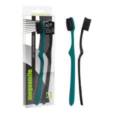 Зубна щітка Megasmile Soft Black Whitening чорна та синя 2 шт