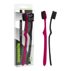 Зубна щітка Megasmile Soft Black Whitening чорна та рожева 2 шт