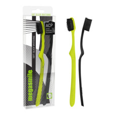 Зубна щітка Megasmile Soft Black Whitening чорна та жовта 2 шт