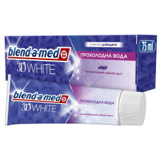 Зубна паста Blend-a-Med 3D White Прохолодна вода 75 мл з фтором