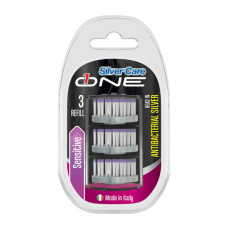 Змінні головки для зубної щітки Silver Care One для чутливих зубів 3 шт