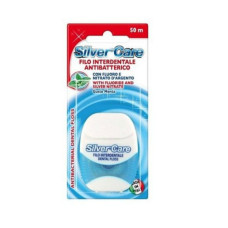 Зубна нитка Silver Care з нітратом срібла 50 м