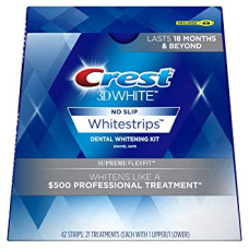Відбілюючі смужки Crest 3D White Whitestrips Supreme FlexFit 21 шт