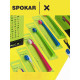 Зубна щітка Spokar X 2500 Soft Салатово-блакитна