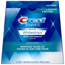Відбілюючі смужки Crest 3D White Whitestrips 1 Hour Express 7 шт