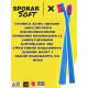 Зубна щітка Spokar X 2500 Soft Синьо-рожева