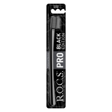 Зубна щітка ROCS Pro 5940 м'яка black edition