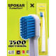Зубна щітка Spokar X 3500 Supersoft Біло-блакитна