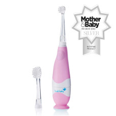 Звукова зубна щітка Brush-Baby BabySonic від 0 до 3 років рожева